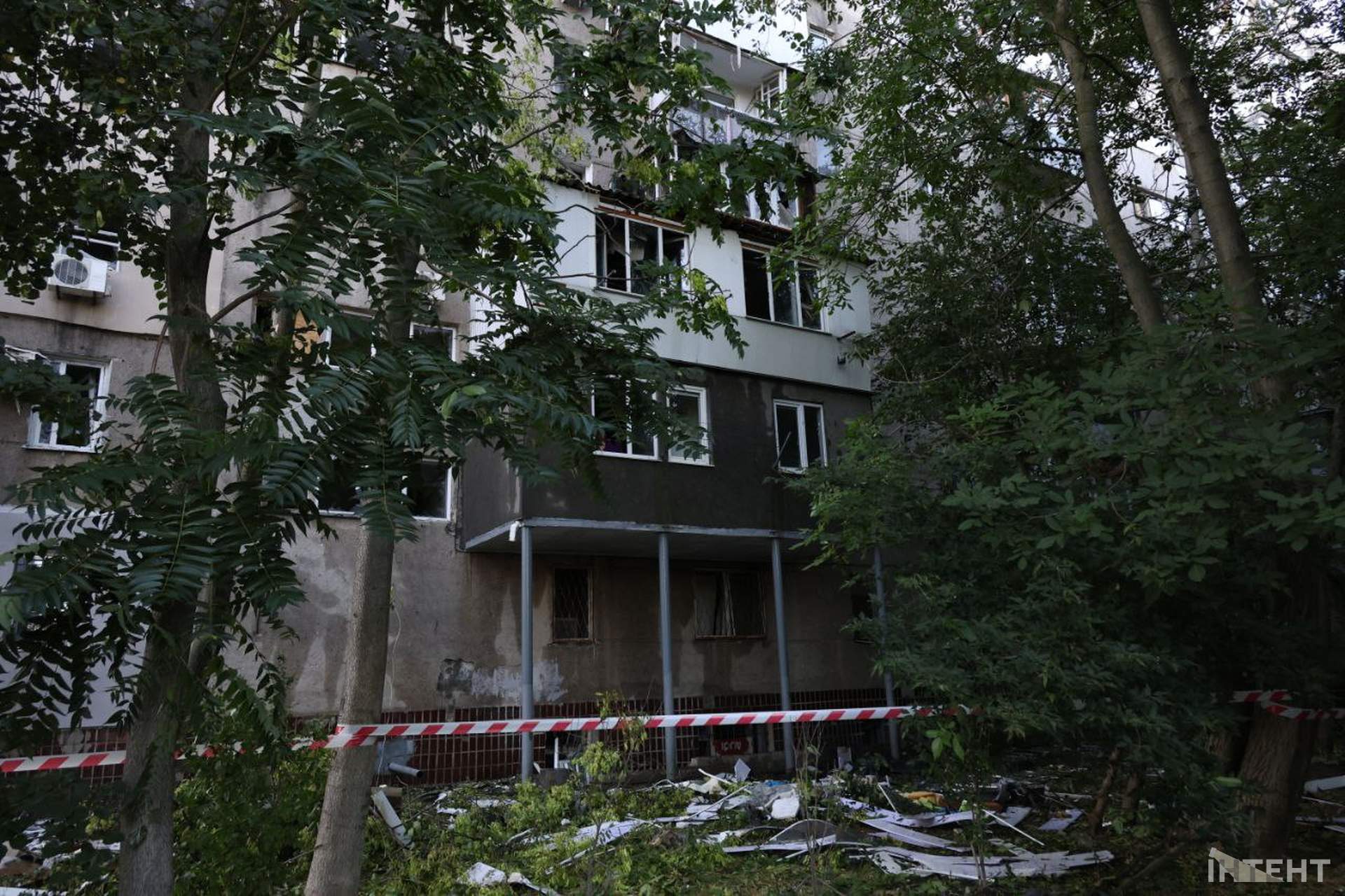 Внаслідок російського удару по Одесі вщент знищені десять квартир