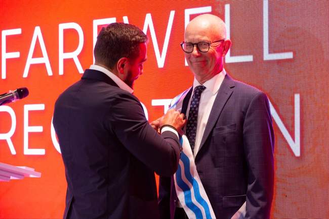 Олє Міккельсен. ФОТО: Миколаївська міська рада