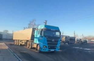 Ukraine's first electric truck run goes to Odesa
