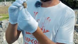 В Крыму оккупанты будто выкопали статуэтки древних богов