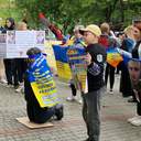 Родичі полонених в Одесі пікетували Червоний Хрест