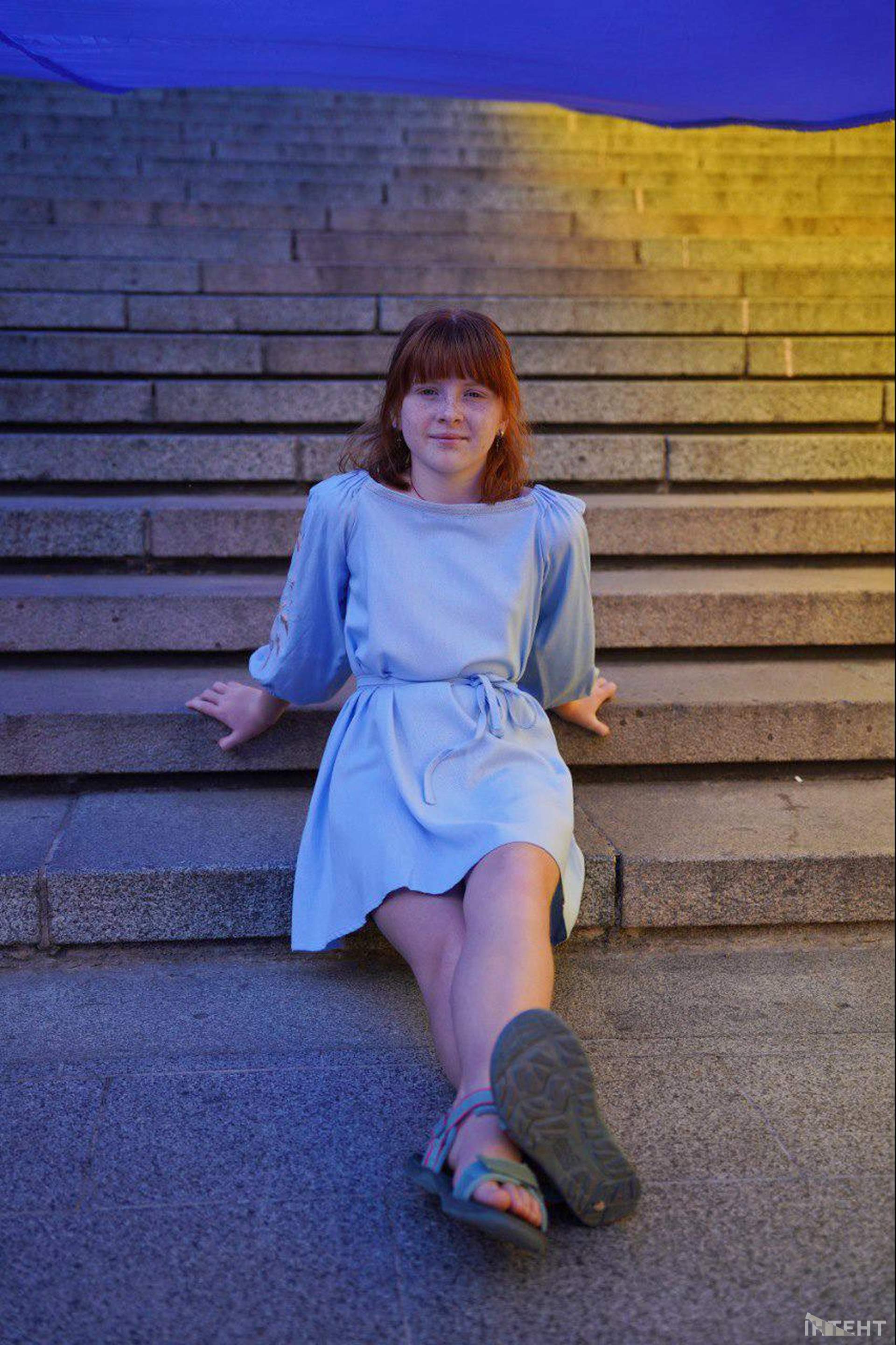 В Одесі розгорнули 34-метровий прапор України до Дня Незалежності