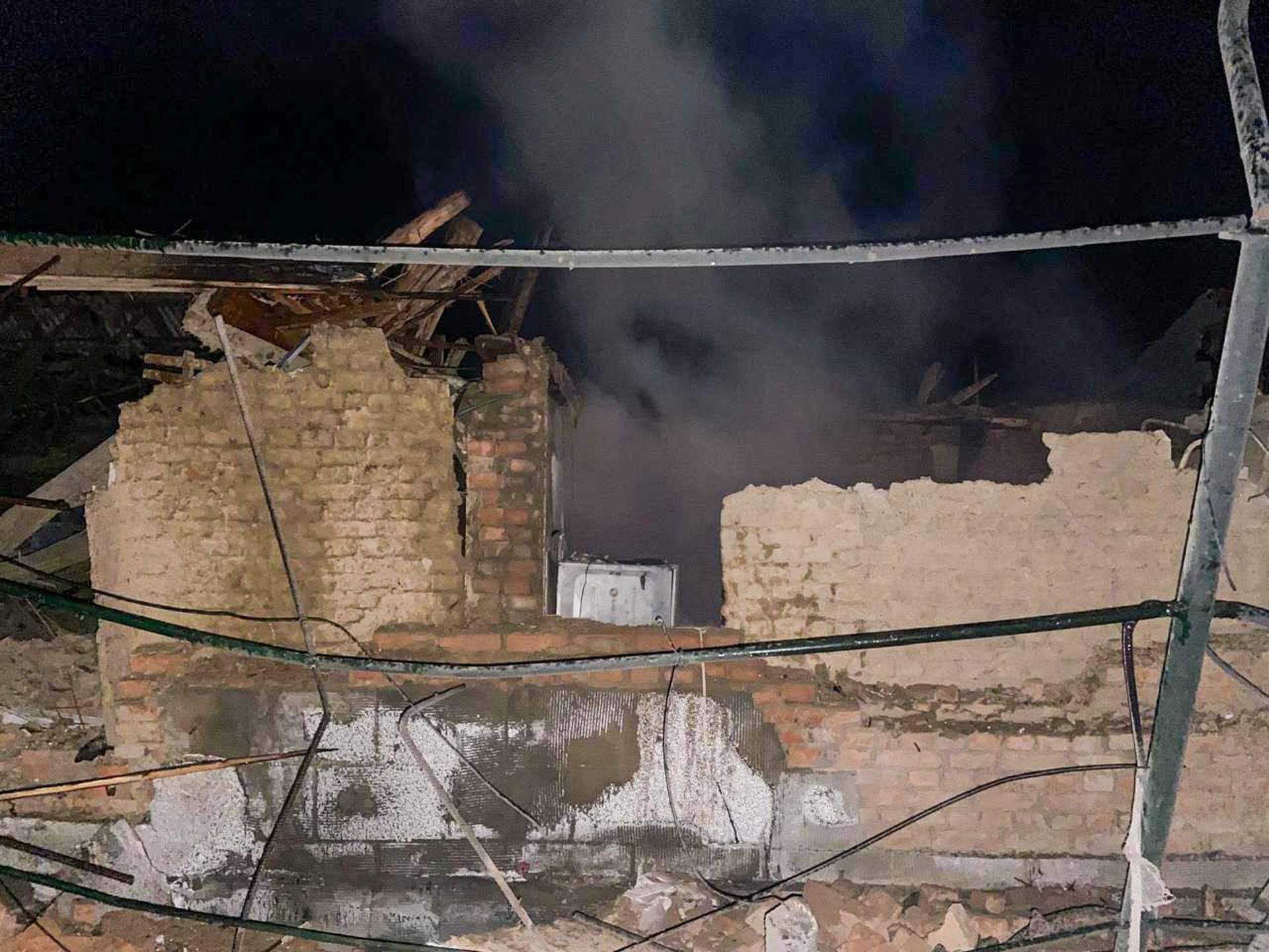 Вночі на Одещині під удар потрапили приватні будинки