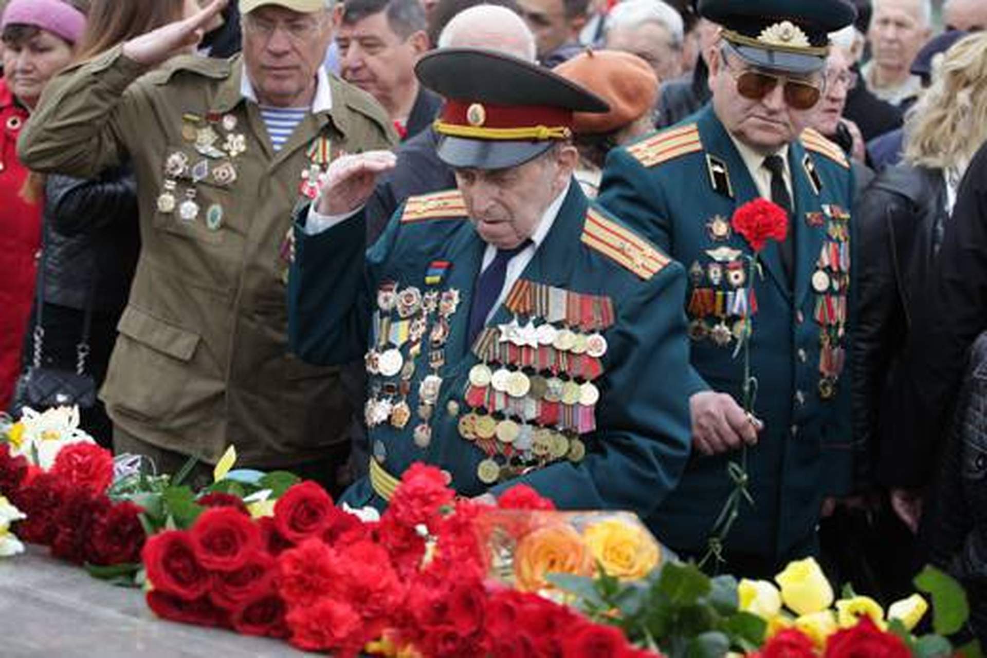 Одесса отметила 72-ю годовщину освобождения от нацистов 