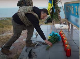 Президент Зеленский відвідав острів Зміїний