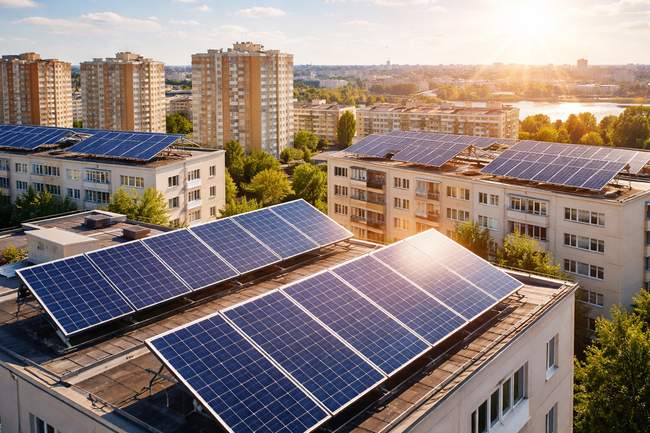 Сонячні дахи в Миколаєві: ОСББ отримають нове фінансування