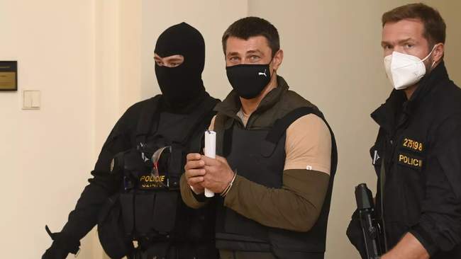 Олександр Франчетті в суді Праги. ФОТО: Ondřej Deml/ctk.cz