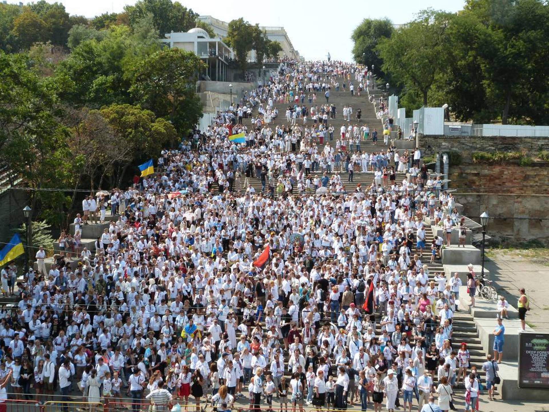 Одесса отметила 25 лет независимости Украины