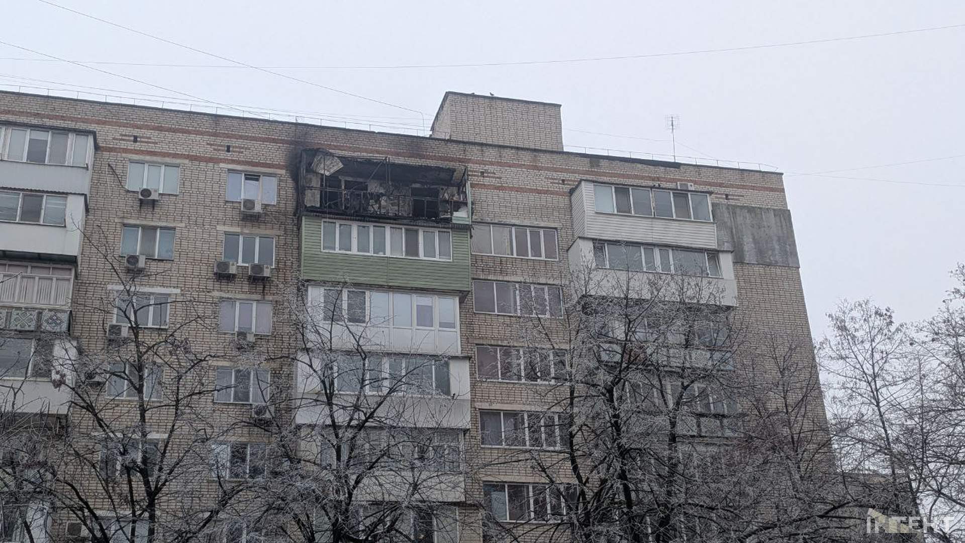 Безпілотник поцілив у багатоповерхівку в Чорноморську