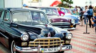 Antique cars from Odesa are now in a museum in Moscow