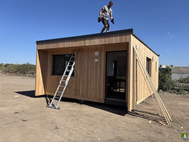 Модульний будинок. ФОТО: Південноукраїнська міськрада