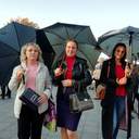 У чорному та з парасолями: в Одесі пройшла акція проти торгівлі людьми