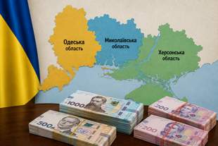 Правительство выделило 155 миллионов пострадавшим от войны областям юга — больше всего Одесской области