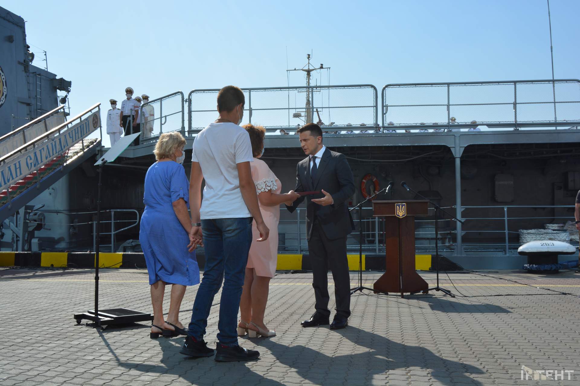 Візит президента України до Одеси. День другий