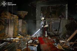 В Одессе после ночной атаки пострадали пять человек