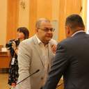 Сессия Одесского городского совета: одесситы с плакатами и листовки в сессионном зале
