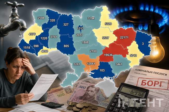 Миколаївщина увійшла до трійки лідерів за боргами за комуналку