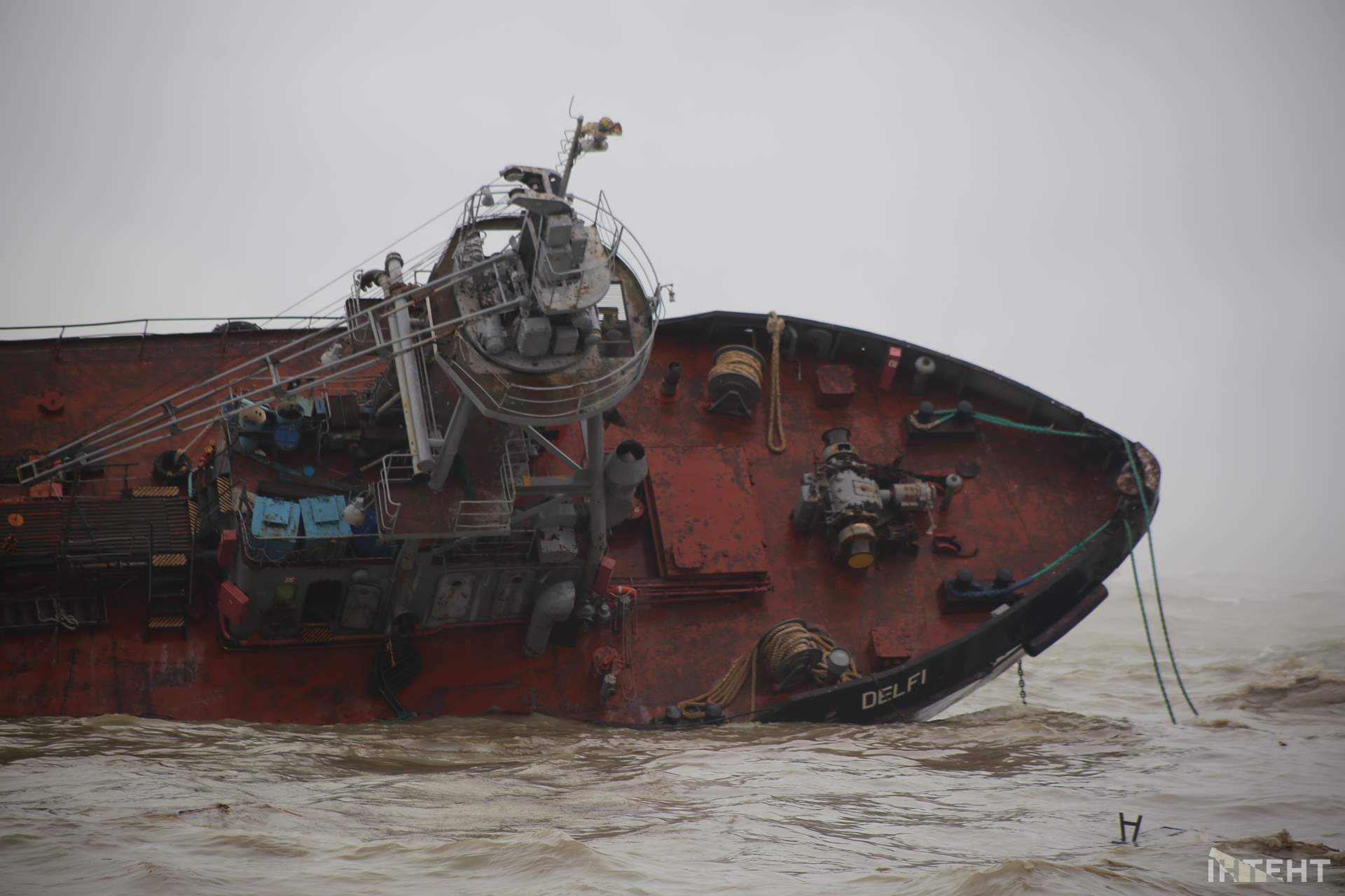 Як рятували екіпаж танкера "Делфі"