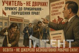 На Миколаївщині учителів змушують прибирати вулиці: омбудсмен вимагає пояснень