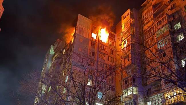 Наслідки атаки по Одесі. ФОТО: Одеська МВА