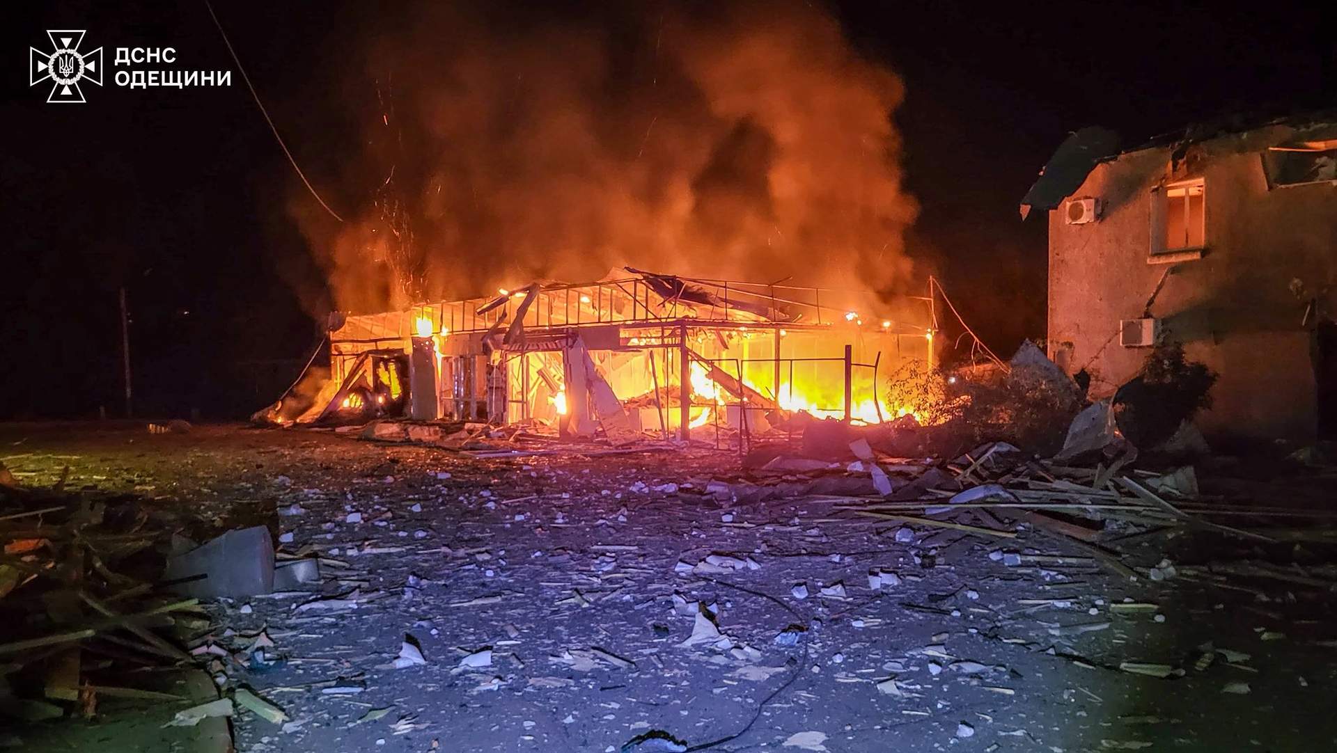 На Одещині внаслідок повітряного удару загинула жінка та постраждали троє людей