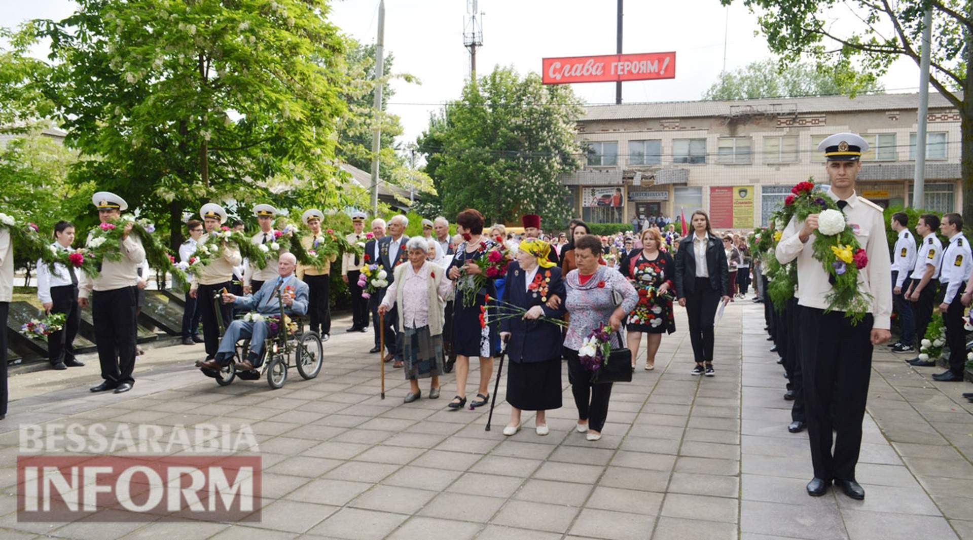 Празднование 9 мая: в Одессе - задержания, в райцентрах -минимум коммунистической символики