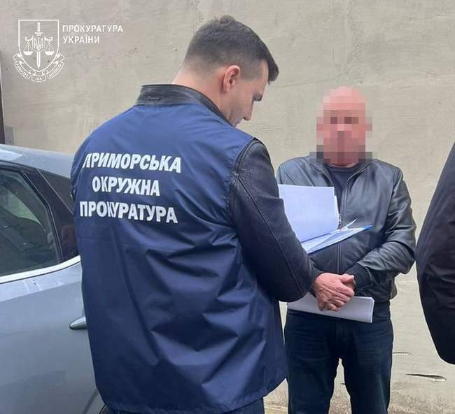 незаконно застроил участок на берегу моря. ФОТО: Одесская облпрокуратура