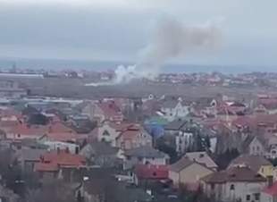 По Одесі влучили три ракети