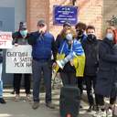 Активісти привітали Сергія Стерненка з Днем народження під стінами Одеського СІЗО