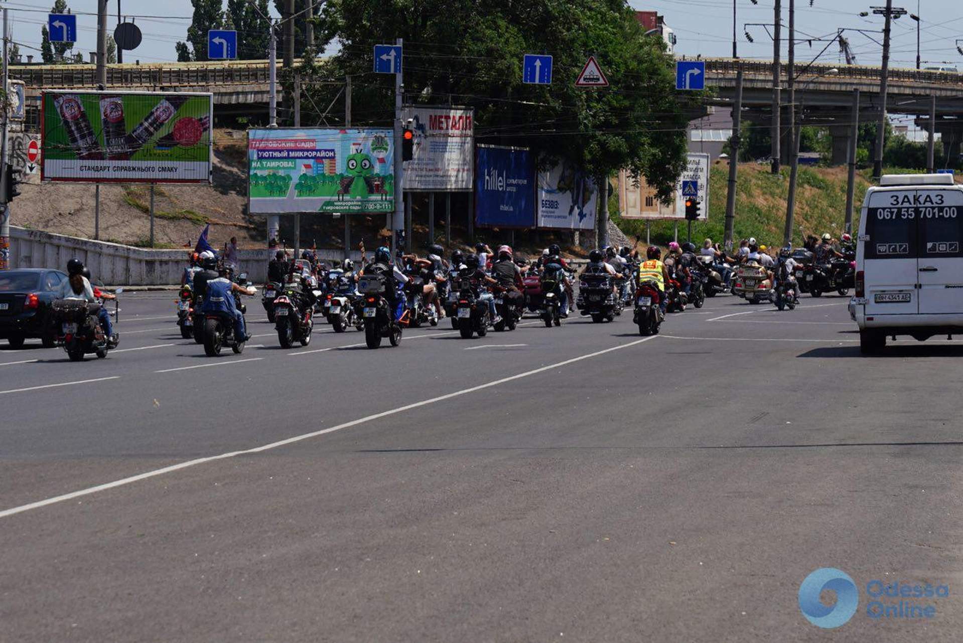 Байкеры съехались в Одессу на Goblin show