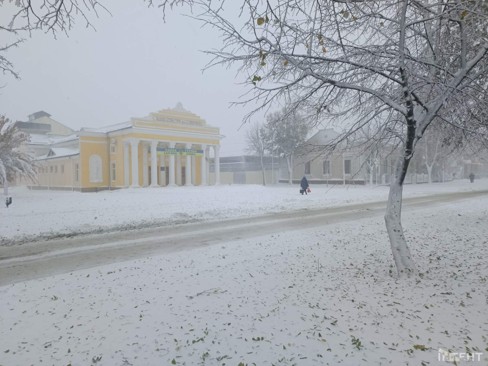 Кореспондентка Інтента прогулялася засніженим Ізмаїлом