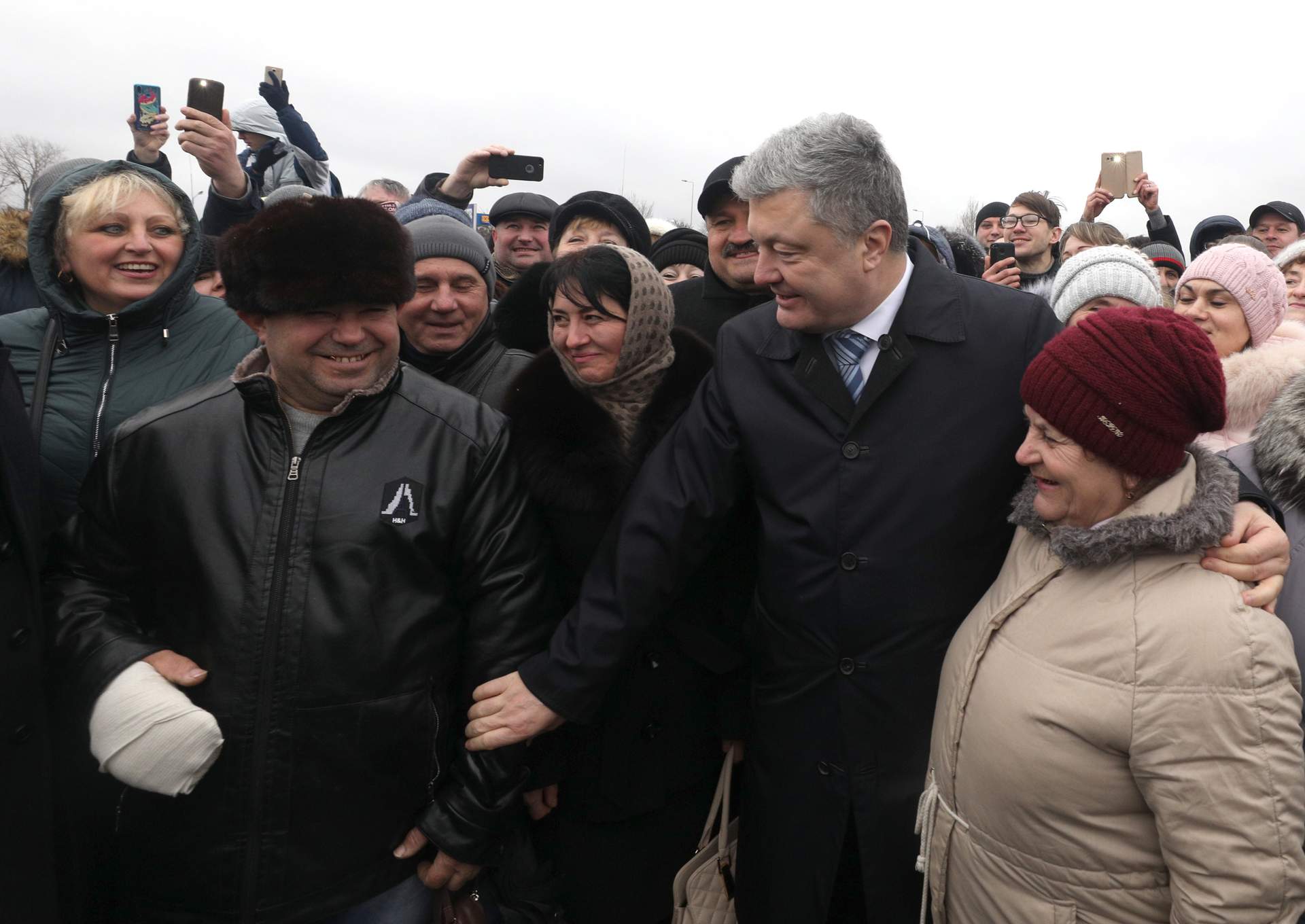 Открытие отремонтированной трассы «Одесса-Рени» при участии Петра Порошенко