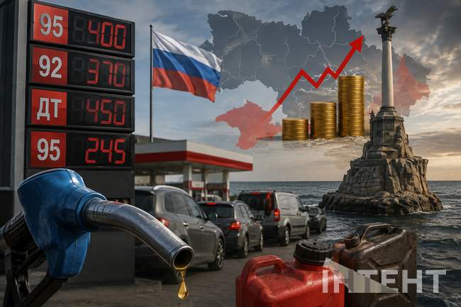 Ціни на бензин в Криму