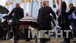 В Киеве провели в последний путь редактора "Наші Гроші" Алексея Шалайского