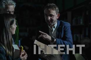 Презентація книги В'ятровича в Одесі відбулася в темряві