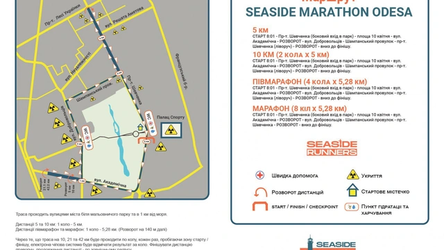 Забіг Seaside Marathon Odesa