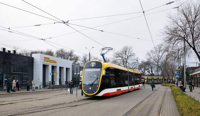 Трамвай №7. ФОТО: Одеська мерія