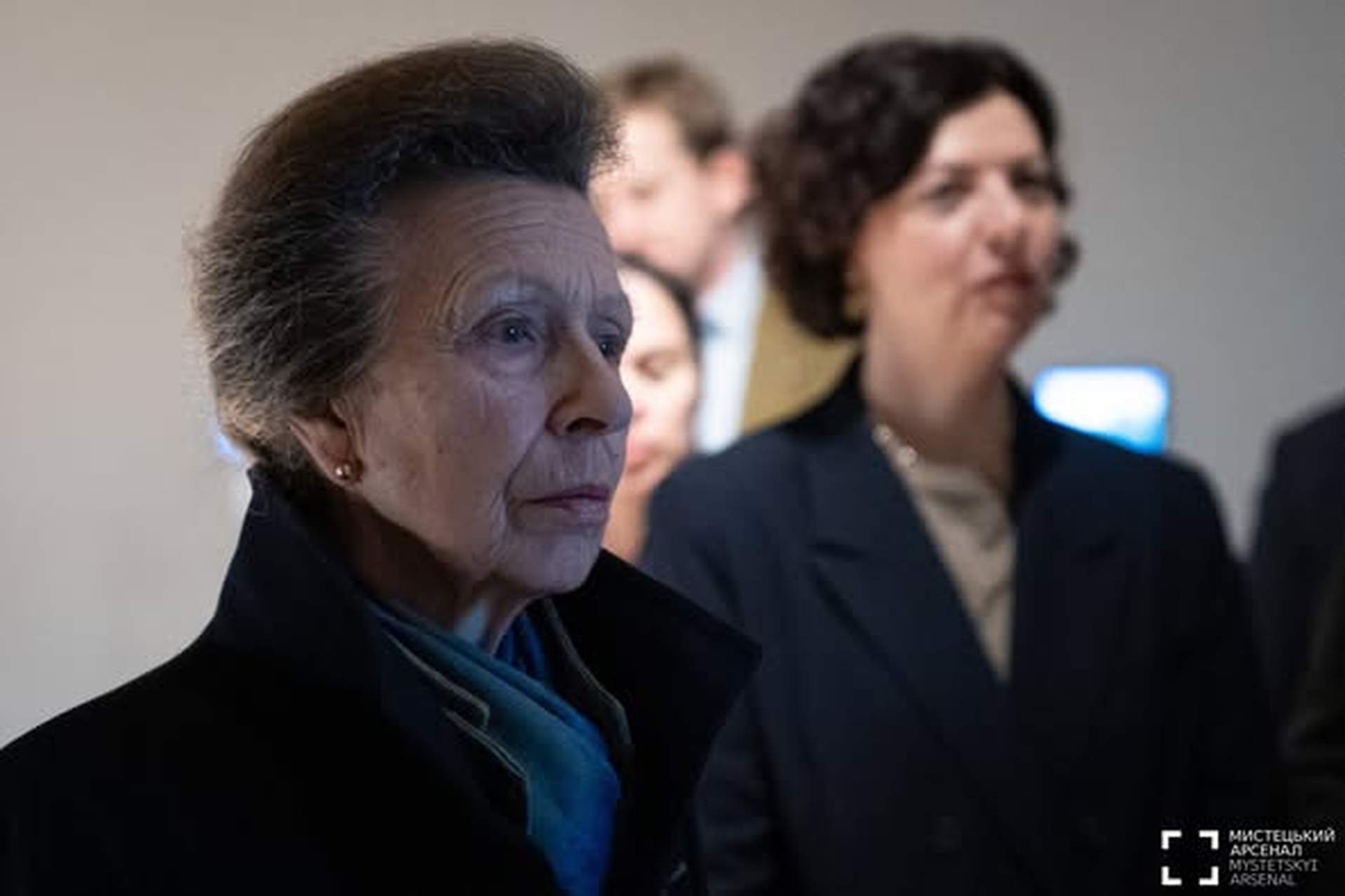 Британська Принцеса Анна відвідала виставку ''Херсон.Степ тримає.''