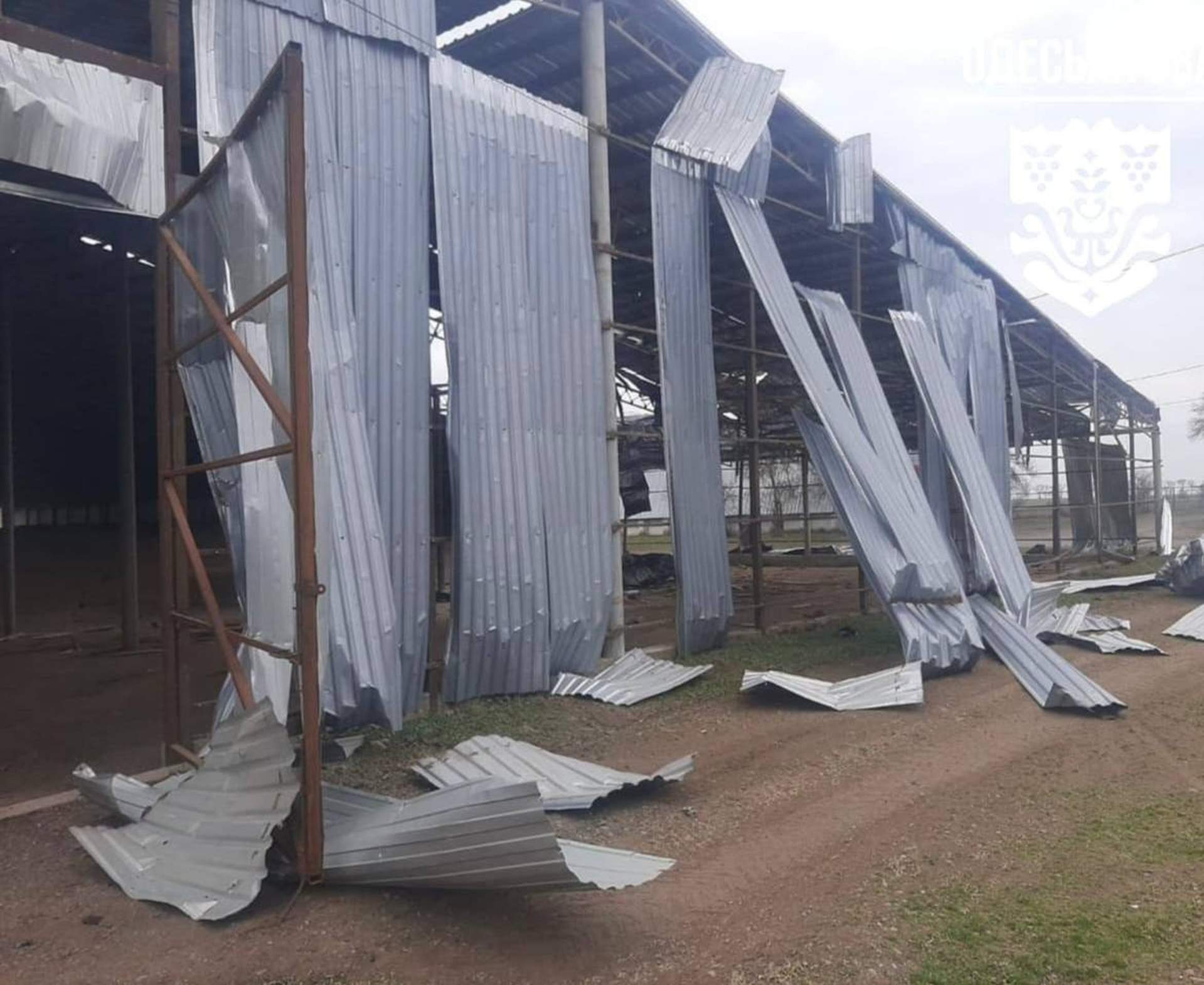 Ферма на Одещині опинилася під ударом дрону