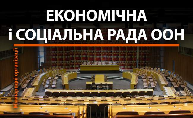 Міжнародні організації: Економічна і соціальна рада ООН