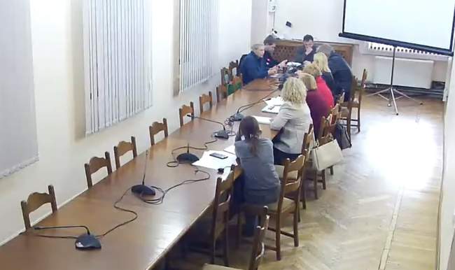 СКРИНШОТ: відео постійної комісії