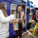 Потяг з Вифлеємським вогнем миру прийшов до Одеси