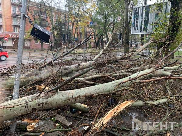 Наслідки негоди. Фото: Інтент / Леонід Громов