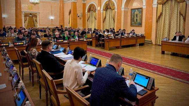 A session of the Odesa City Council. PHOTOS: Odesa City Council