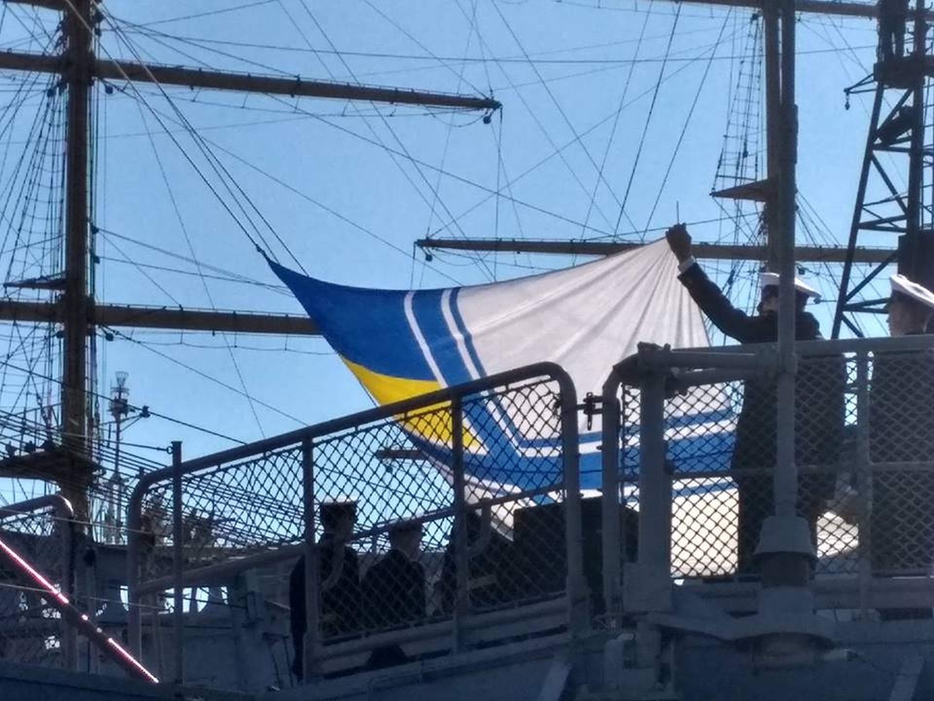 В Одесі відзначили сторіччя підняття українського прапора над Чорноморським флотом
