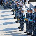 В Одессе развернули 28-метровый флаг Украины и посвятили акцию заложникам Кремля