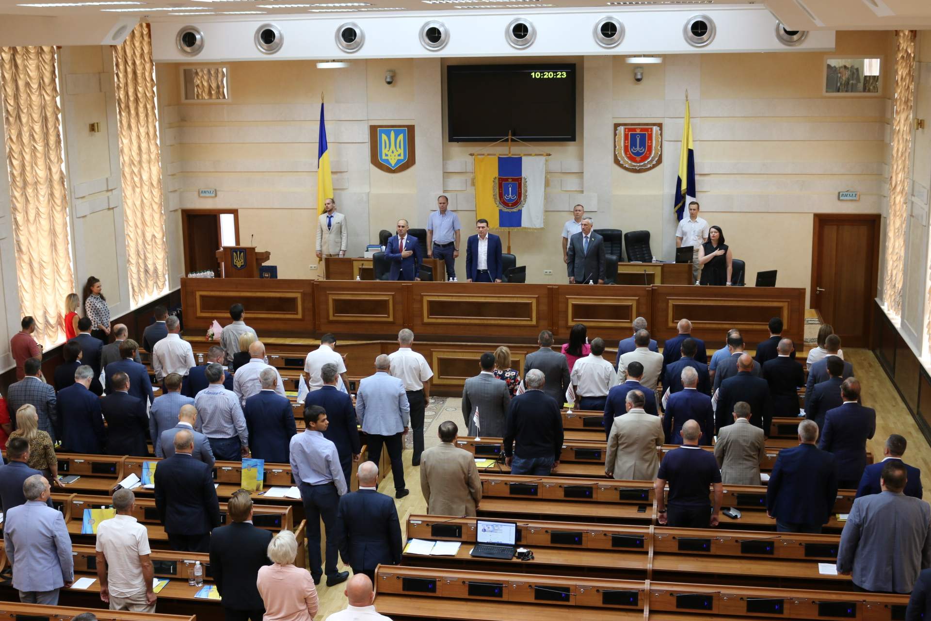 Как проходила сессия Одесского областного совета
