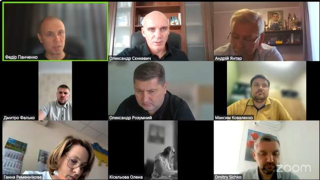 Сессия горсовета. СКРИНШОТ: Трансляция на YouTube