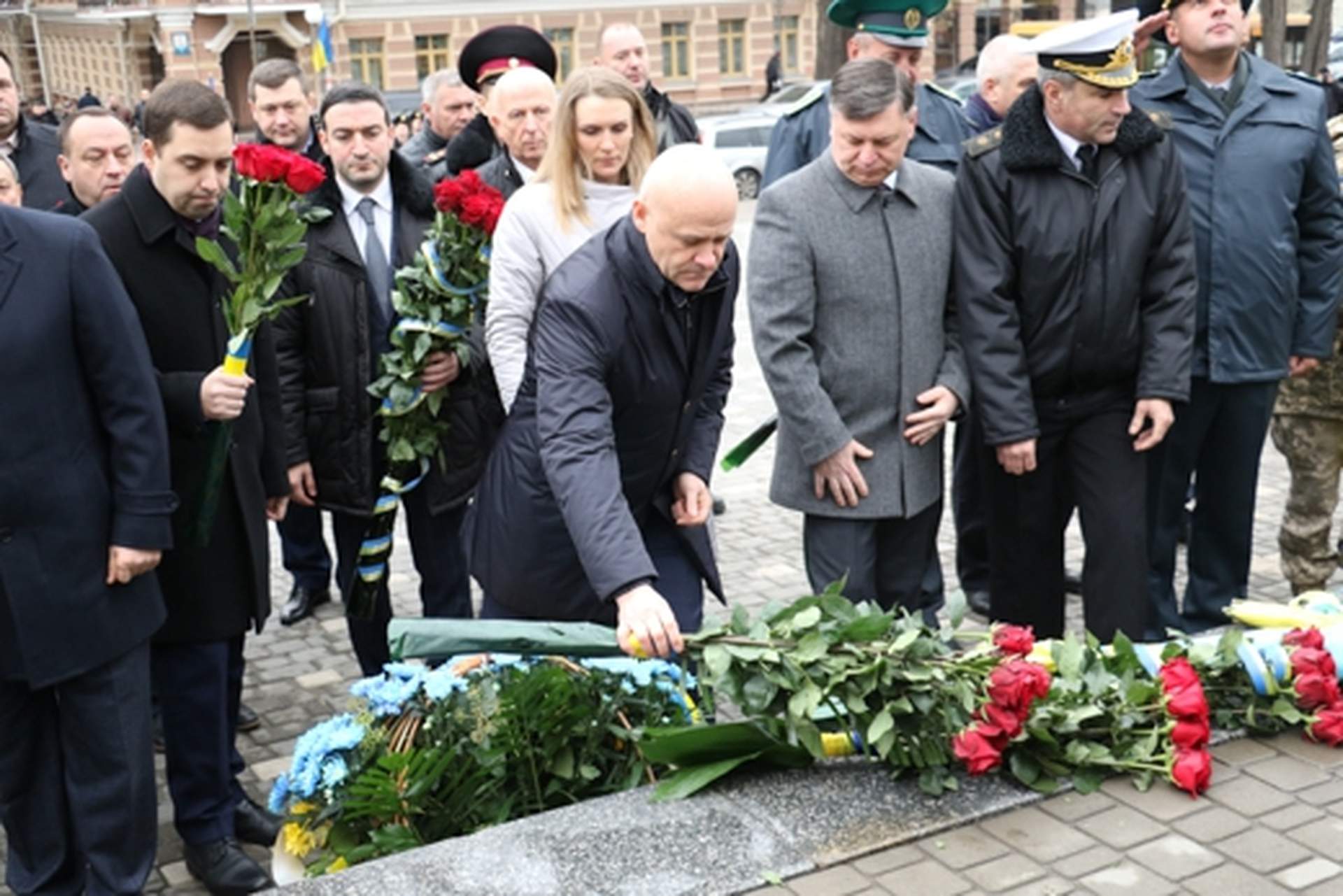 В Одессе отметили День Достоинства и Свободы