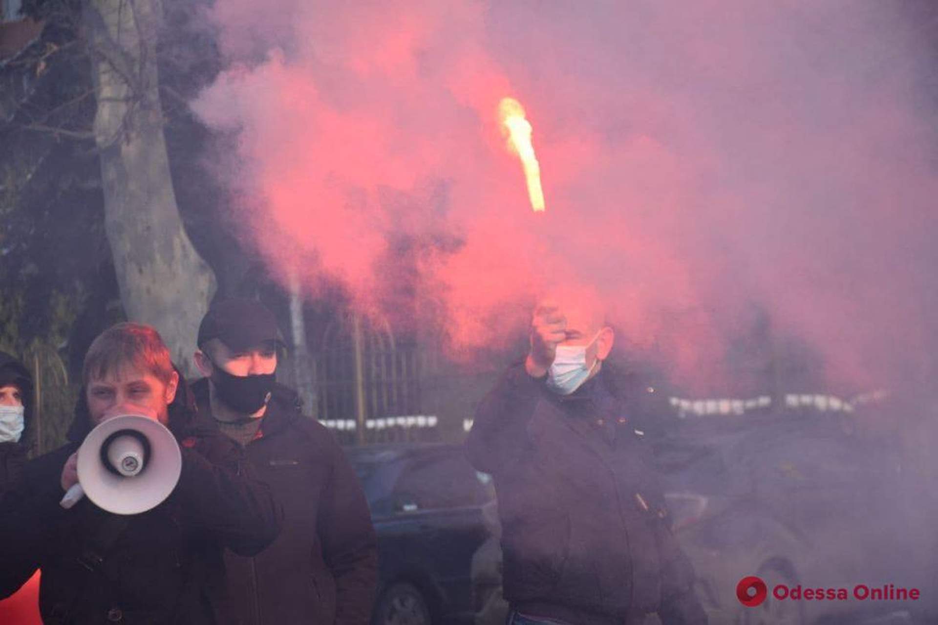 Як в Одесі проти тарифів протестували